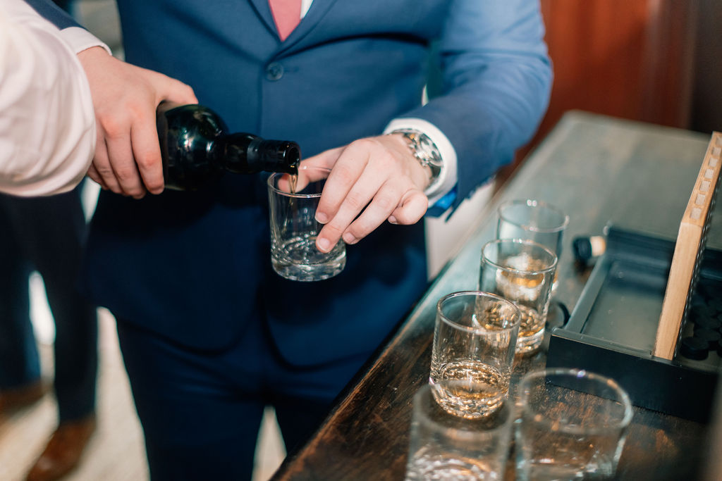 Top Left Wedding Photo