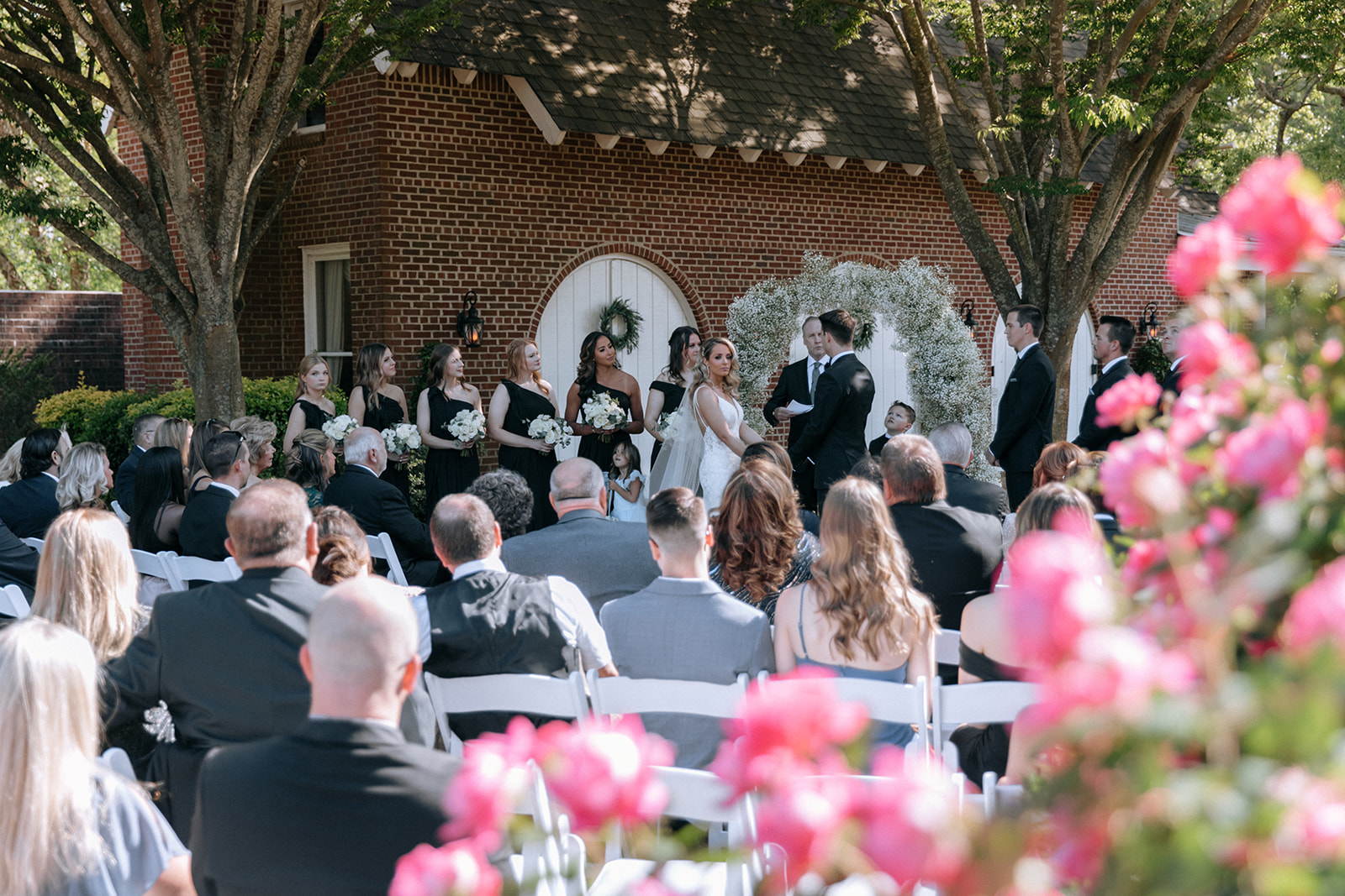 Square Right Wedding Photo